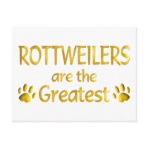 Rottweiler postcards