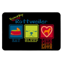 Rottweiler Rectangle Magnet