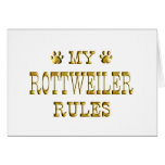 Rottweiler Rules Gold Cards