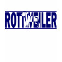Rottweiler Silhouette t-shirts by MenagerieMayhem Rottweiler Silhouette t-shirts