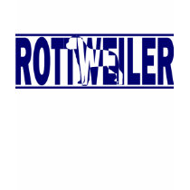 Rottweiler Silhouette t-shirts