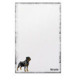 Rottweiler Stationary Customized Stationery