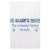 Rottweiler stationery