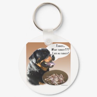 Rottweiler Turkey keychain