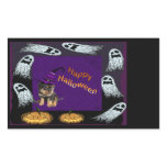Rottweilers, Ghost and Pumpkins Oooh Errr! stickers