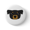Rottweiller Button