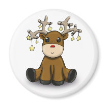 Roudolf with Yellow Stars magnets