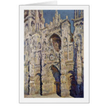 Rouen Cathedral By Claude Monet Cards