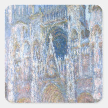 Rouen Cathedral Square Sticker