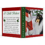 Rough Collie Christmas Gifts binders
