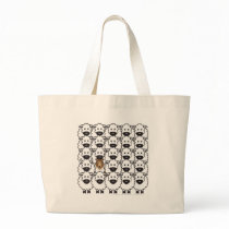Rough Collie in the Sheep Canvas Bags