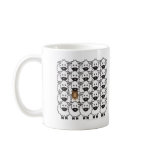 Rough Collie in the Sheep Mugs