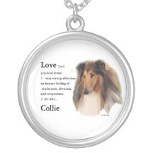 Rough Collie See Also Pendant