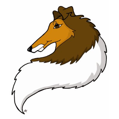 Rough Collie T-Shirt by bizarrecartoons