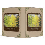 Rough Edge Template Vinyl Binder