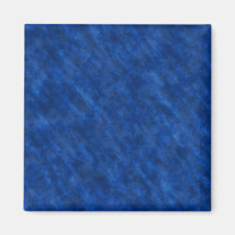 Rough Grungy Velvet Texture: Majestic Royal Blue Fridge Magnet