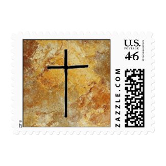 Rough Hewn Cross stamp