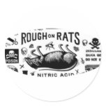 Rough On Rats stickers