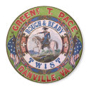 Rough & Ready Twist Tobacco Label magnets