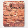 Rough Red Brick Mouse Pads