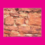 Rough Red Brick Post Card