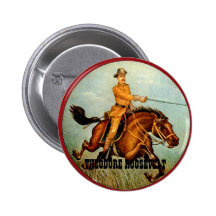Rough Rider - Button