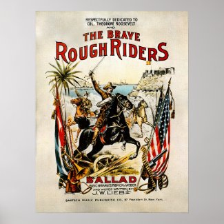 Rough Riders - Print print