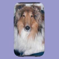 Rough Sable Collie iPhone 3 Case casemate cases