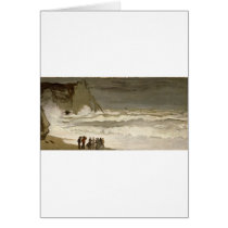Rough Sea at Etretat (1868-1869) cards