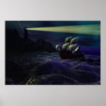 Rough Seas Poster By Michelle Wilder