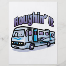 Roughin' It Full Color Flyer