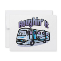 Roughin' It invitations