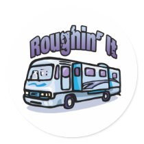 Roughin' It stickers