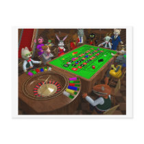 ROULETTE postcards by kuumakuufa ROULETTE postcards