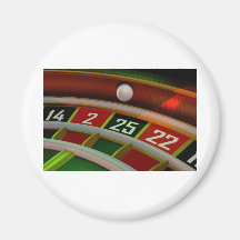 Roulette Rulet Casino Game Refrigerator Magnet