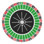 ROULETTE WHEEL ROUND STICKERS