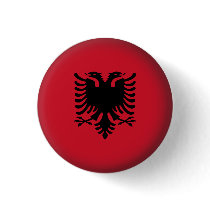 Round Albania Button