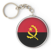 Round Angola Key Chains