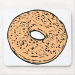 Round bagel mousemat