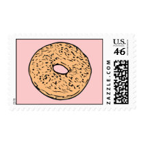 Round bagel stamp