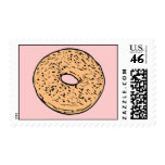 Round bagel postage