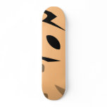 Round bagel skate deck