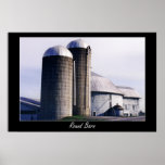 Round Barn Poster