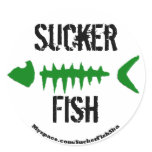 Round Bonefish Stickers