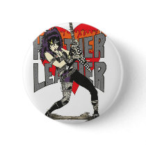 Round Button by HeatherLeathershirts Round Button