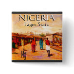 Round Button - Nigeria 