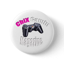 Round Button PS3 CGM by CGMagazine Round Button PS3 CGM
