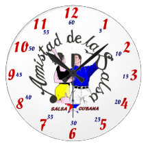 Round clock Amistad of the Salsa