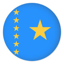 Round Congo Sticker