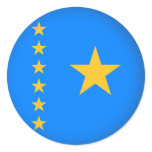 Round Congo stickers